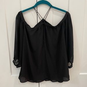 Black I State Blouse